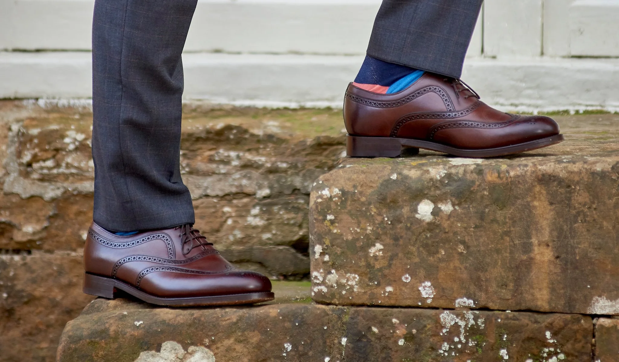 Southport - Rosewood Calf Brogue - Image 5