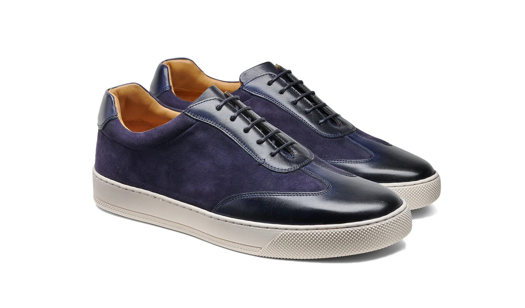 Stig - Navy Suede Calf - Image 2