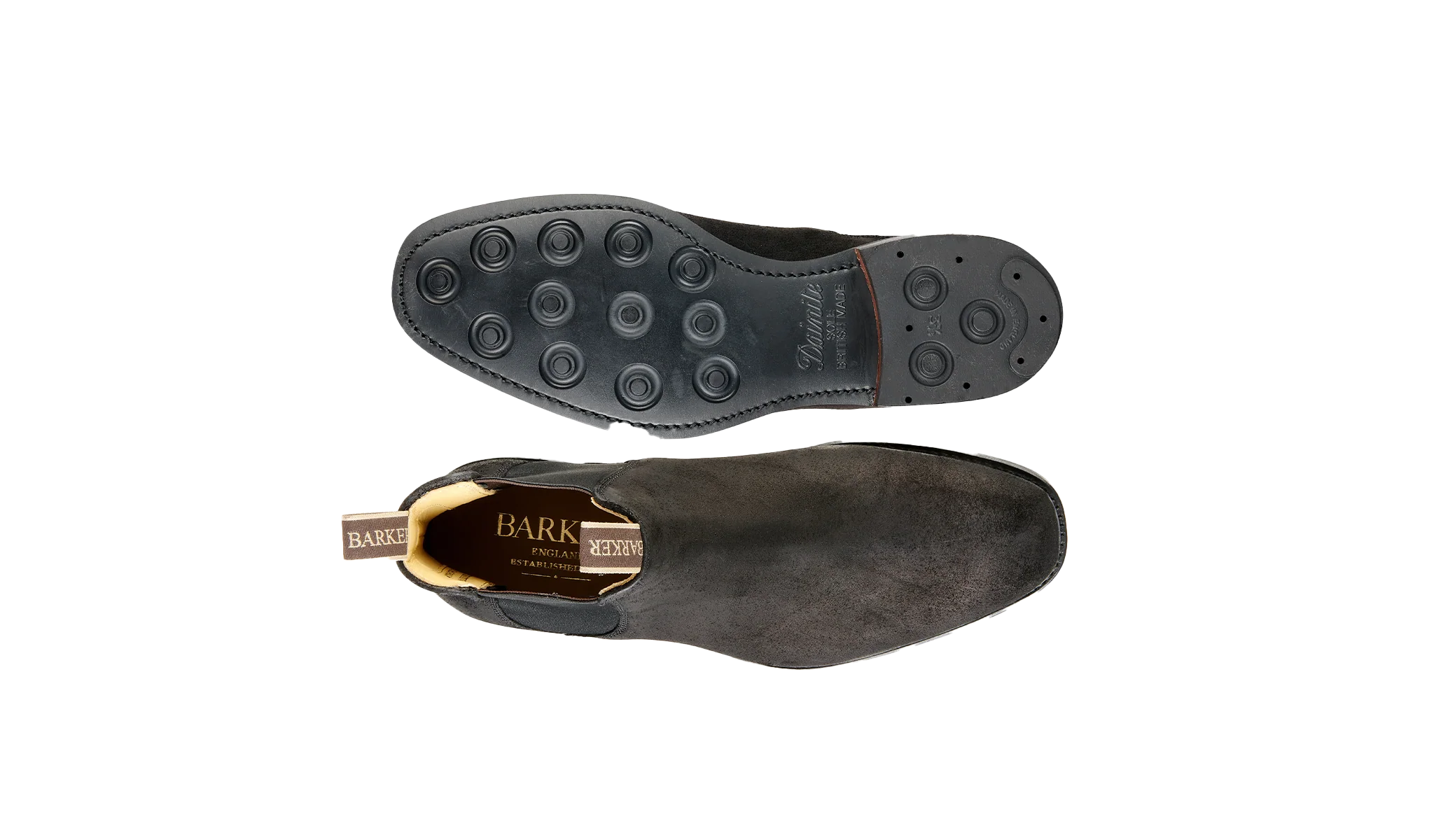 Sutton - Black Waxy Suede - Image 4