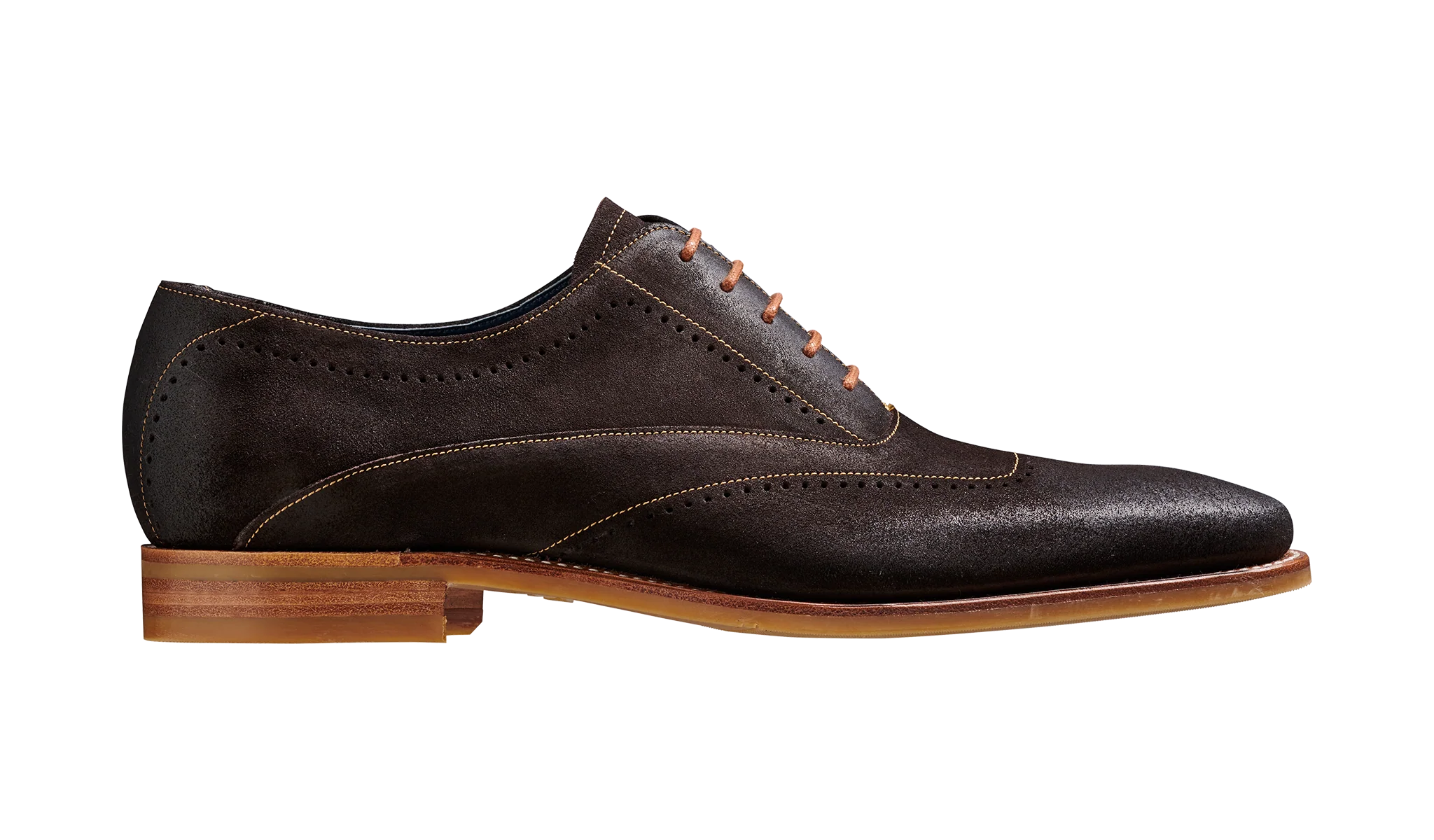 Thomas - Bitter Choc Suede Oxford - Image 2