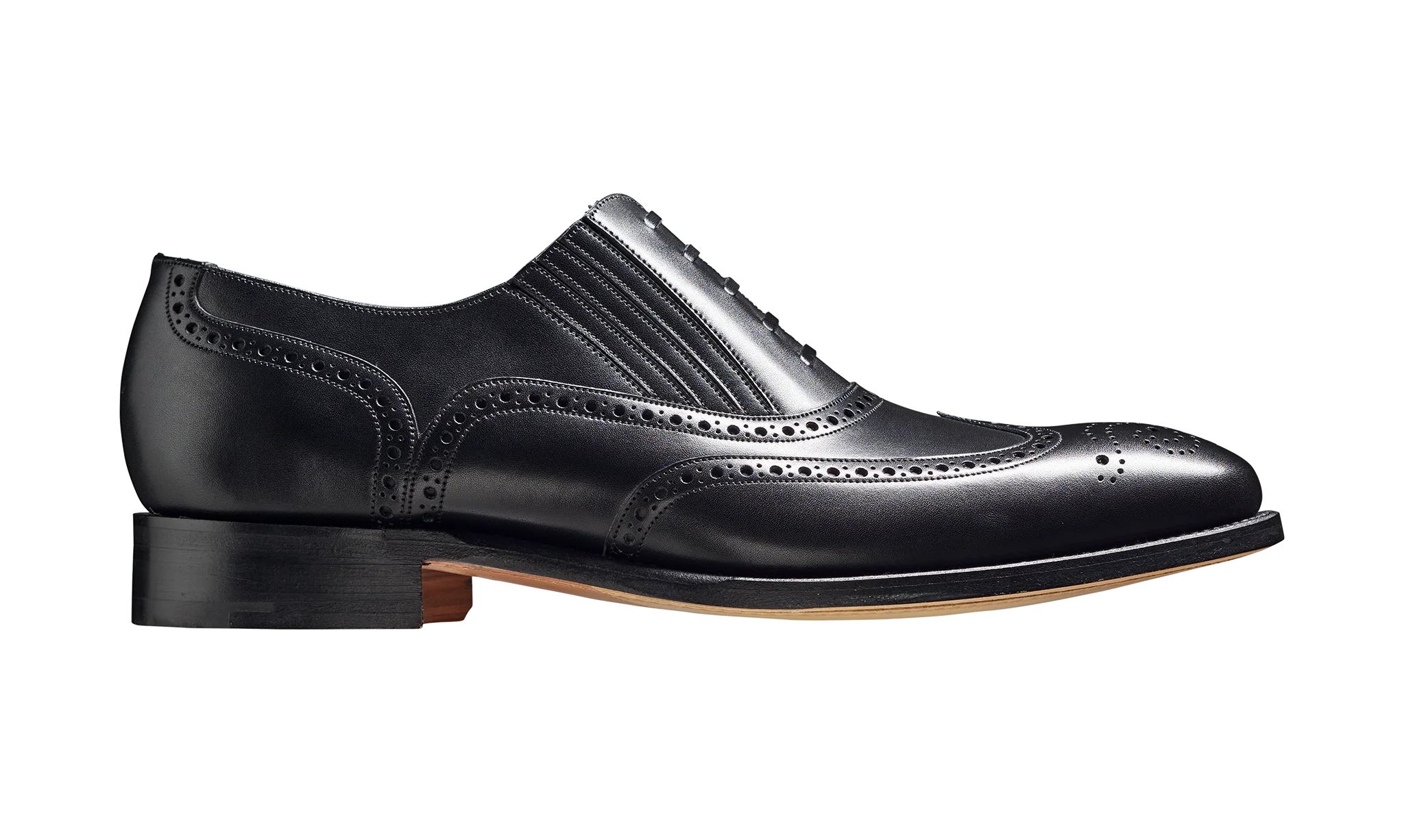 Timothy - Black Calf Brogue - Image 2