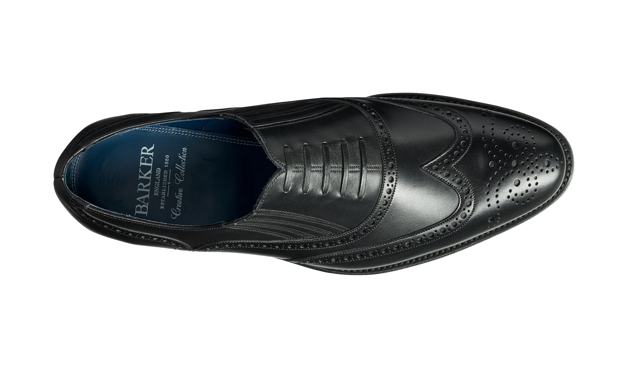 Timothy - Black Calf Brogue - Image 3