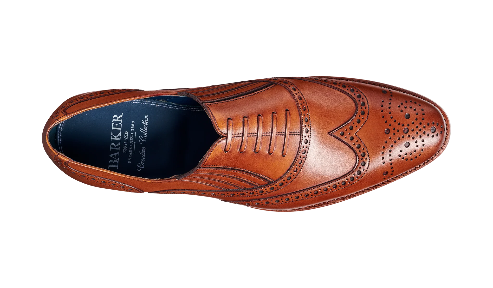 Timothy - Rosewood Calf Brogue - Image 3