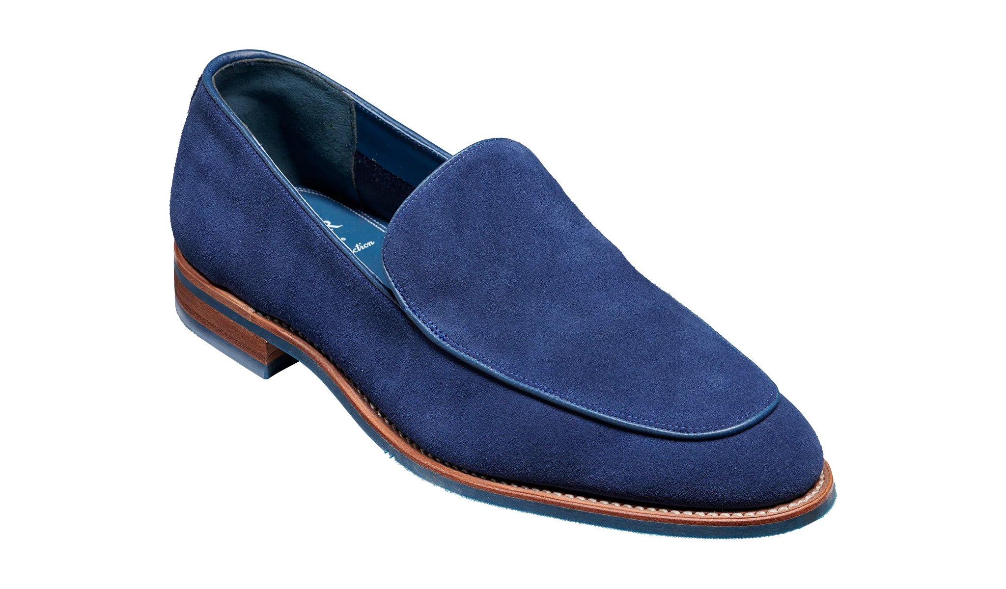 Toledo - Pacific Blue Suede Loafer