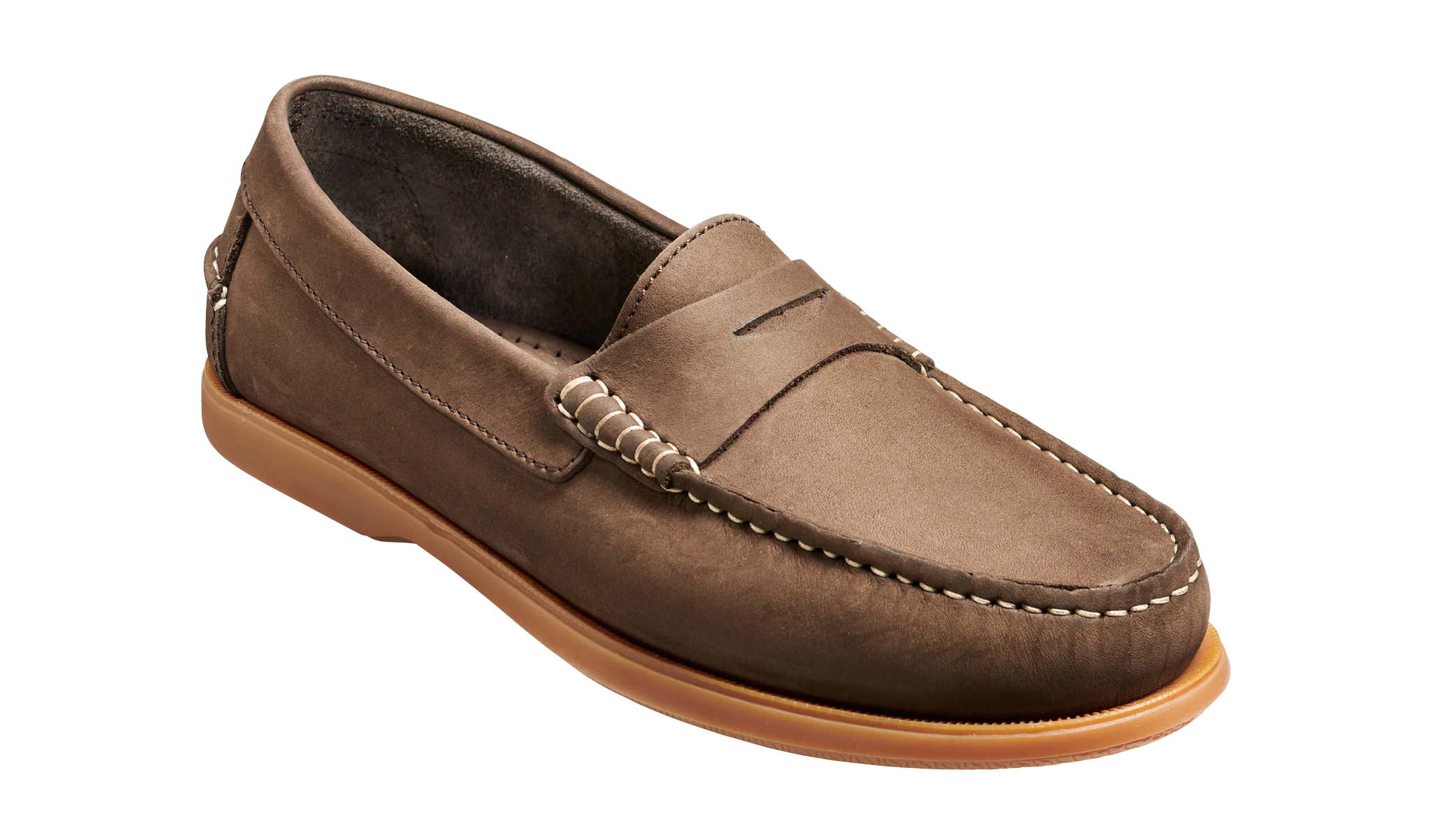 Tony - Brown Nubuck Loafer