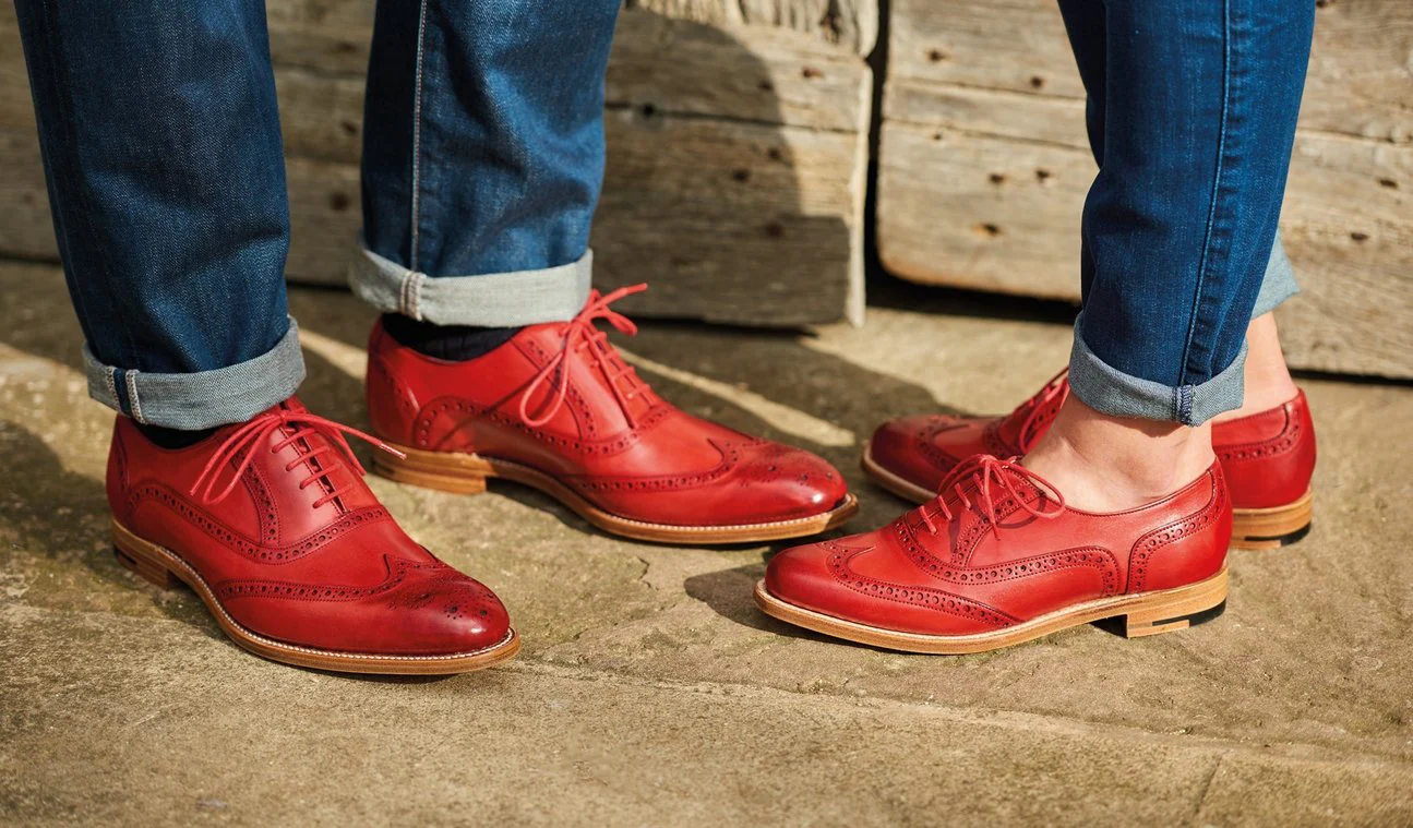 Valiant - Red Hand Painted Brogue - Image 2