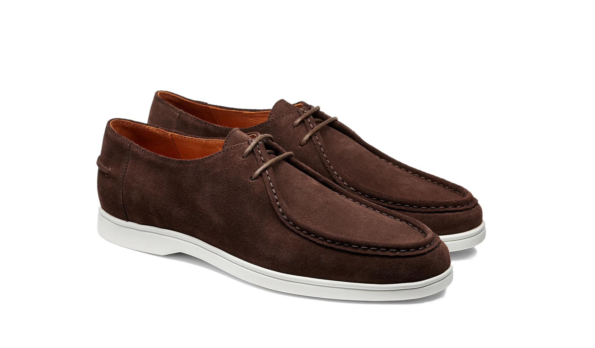 Vigo - Coffee Suede White Sole - Image 3