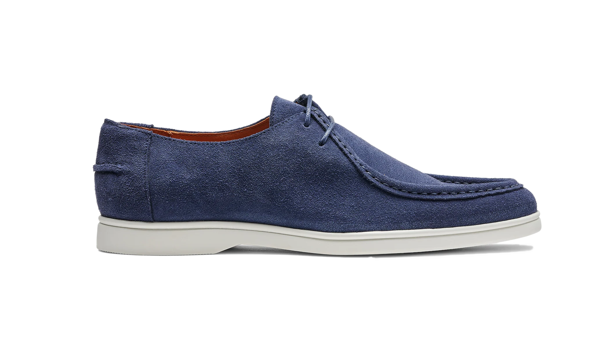 Vigo - Navy Suede White Sole - Image 2
