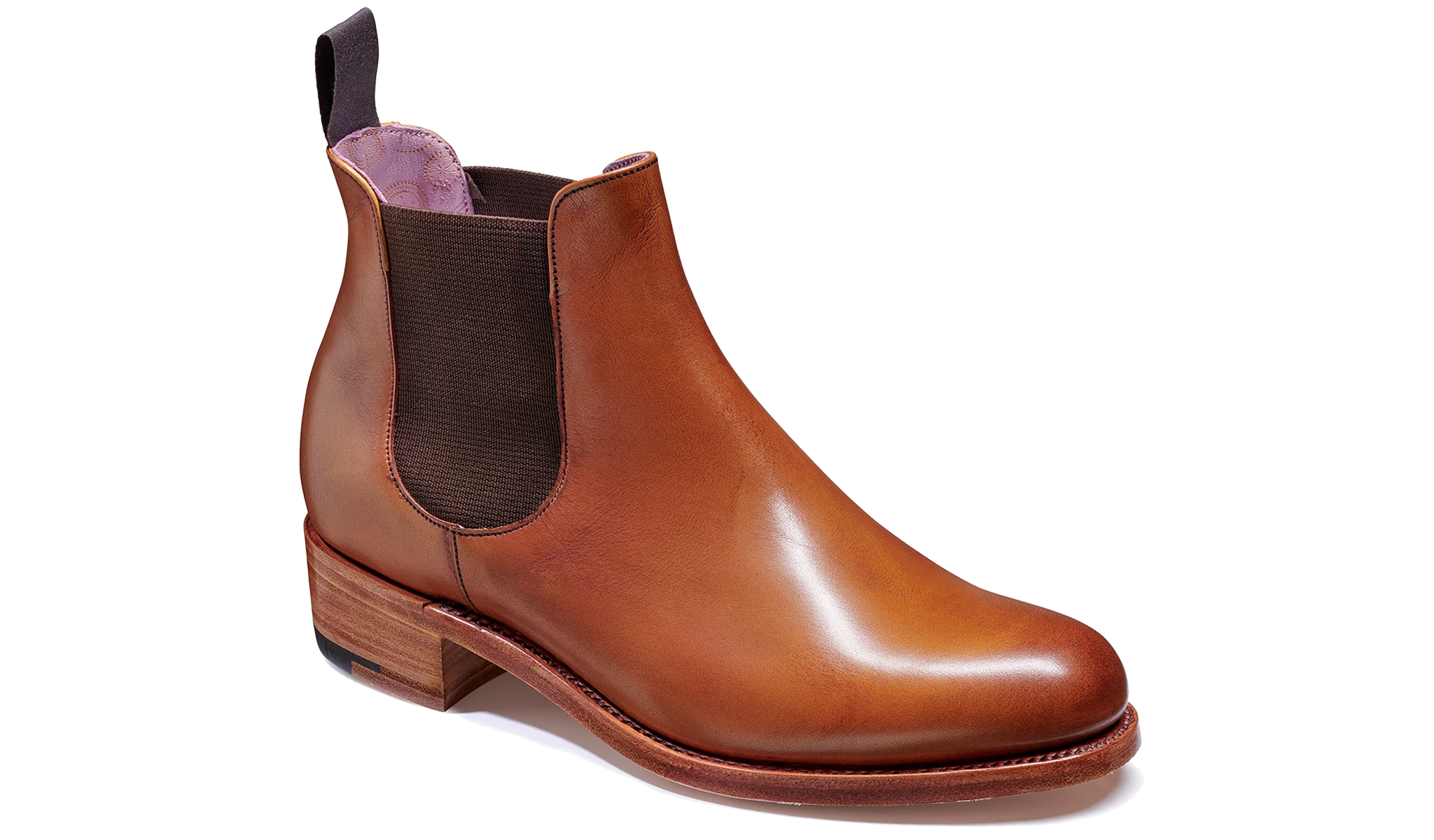Violet - Antique Rosewood Hand Painted
