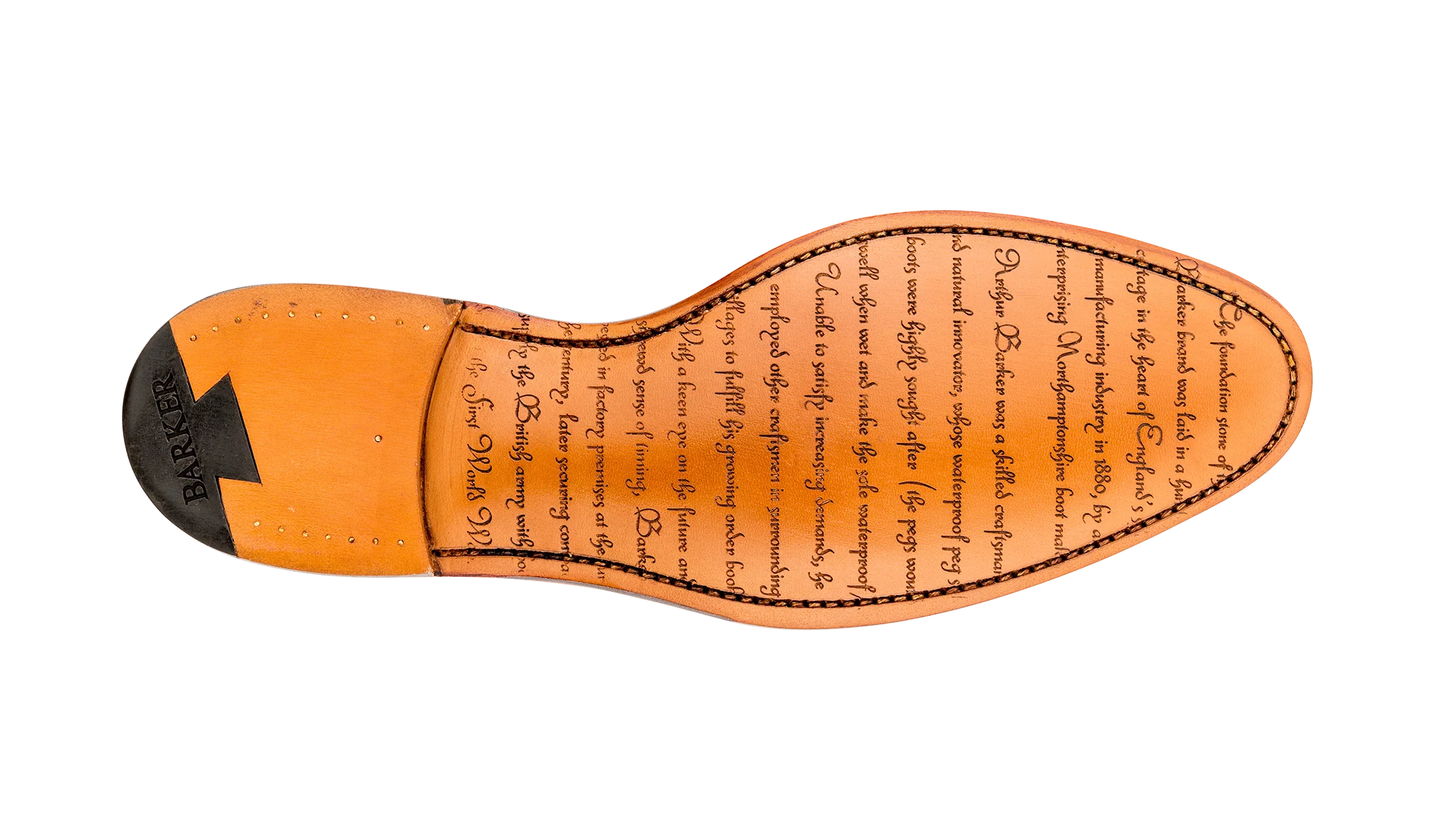 Warrington - Mocha Calf Semi Brogue - Image 4