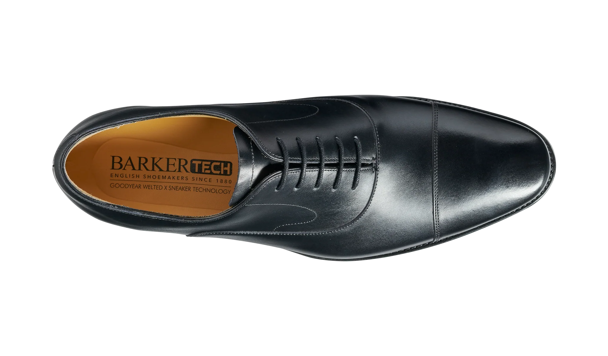 Wright - Black Calf Oxford Shoe - Image 3